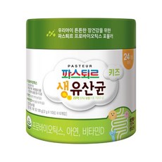 롯데웰푸드 파스퇴르 키즈 생유산균 24개월부터 120g, 6개