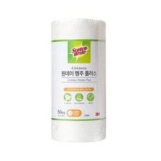 서락 3M 행주 플러스 50매 x 1Roll 타올, 1개