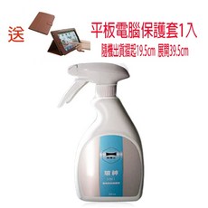 玻神玻璃清潔鍍膜劑500ml 快速型 送平板電腦保護套(顏色隨機), 1個