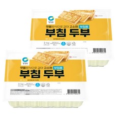 청정원 부침용 두부, 2개, 3kg
