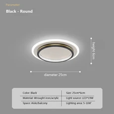 북유럽 LED 천장 조명 원격 제어 샹들리에 침실 홈 광택, 08 Black 42cm