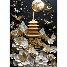 중국어 번체 잉크 스타일 명상 서예 풍경 포스터 캔버스 인쇄 벽 예술 그림 선실 홈 장식, 06 50X70cm Unframed, 07 11, 한개옵션2