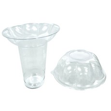 윌리마켓 빙수 뚜껑컵세트 팥빙수포장