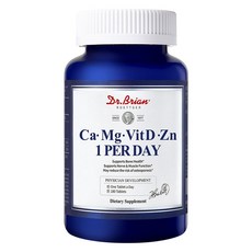 Dr.Brian ROETTGER Calmadi 鈣鎂維生素 D 鋅每天 1 片, 1個, 180片