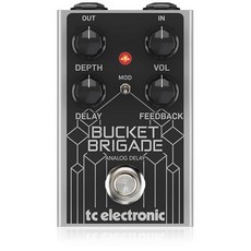 티시 일렉트로닉 Tc Electronic 아날로그 딜레이 페달 빈티지 사운드 BBD 소자 사용 모든 아날로그 BBD 회로 설계 SPPED 컨트롤이 있는 옵션 모듈레이션 기능 컴팩트, 1개