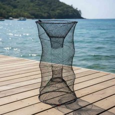 바다 낚시 원형 통발 미꾸라지 물고기 투망 어망