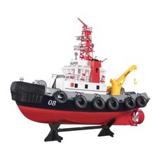 장난감배 무선조종 알씨보트 호수 놀이터 강가 물놀이, 소방선 기본형-1800mAh, 1개