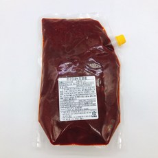 국내제조 현진식품 쭈꾸미 낙지 오징어볶음 만능양념장소스 2kg 파우치형 냉장보관, 1