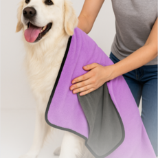 특대형 극세사 펫타월 강아지 반려동물 목욕 샤워수건, 특대