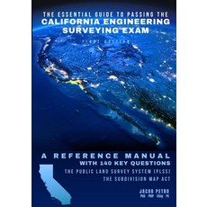 (英文圖書)The Essential Guide to Passing the California Engineering Surveying Exam: A Refe... 平裝版, Petro Publications, 英文
