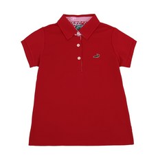 Crocodile Junior 鱷魚女童POLO衫-紅色