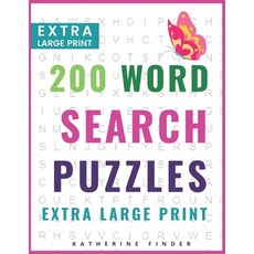 Extra Large Print Word Search Puzzles and Solutions: 200 Word Search Games With Solutions For You To... Paperback, Independently Published, English, 9798555792839