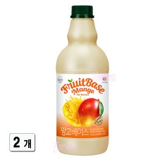 복음자리 망고 에이드, 2개, 1.8kg