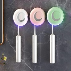 칫솔 청소 소독 건조 장치 살균 홀더 비 펀칭 살균기, 색상: 1. White 1pcs