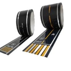 데이즈인 도로테이프, 1차선+2차선, 1개, 블랙