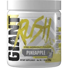 GIANT SPORTS 左旋精胺酸Beta-丙胺酸補充粉 鳳梨口味, 1個, 208g