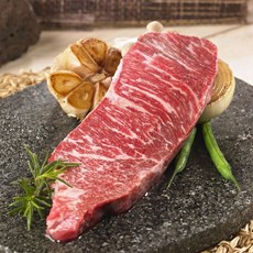 [전남생협] 국내산 한우 1등급 구이용 채끝 300g (냉장), 1개