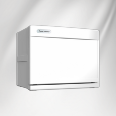 카멜픽 미니 전기 타올 온장고 업소용 피부샵 네일 찜질 UV 살균 소독기, 소형 화이트 8L