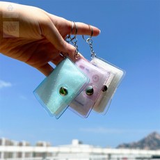 아띠디자인 미니 포토 카드 북 미니앨범만들기, 퍼플