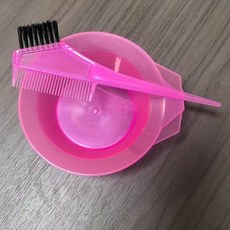 染髮工具組 染髮碗 染髮梳 燙染家用套裝, 1個, 染髮碗+染髮梳