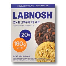랩노쉬 단백쿠키 코스트코 단백질 쿠키, 20개, 40g