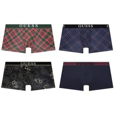 [백화점 정품] 게스언더웨어 남자 속옷 통기성 좋은 데일리 (4종 택1) 프린트 드로즈