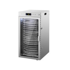 Felsted 菲仕德 20層不鏽鋼乾果機 商用大容量 智慧觸控調溫 定時溫控 立體旋轉烘乾 食品蔬果乾燥機, 110V