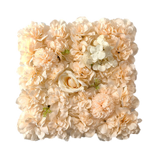 시그니프 플라워월 달리아 조화 인테리어 꽃벽 벽장식 실크 포토존, 샴페인