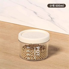 雜糧分裝罐 收納罐 密封防潮保鮮盒 零食奶粉儲物罐 食品級材質, 1個