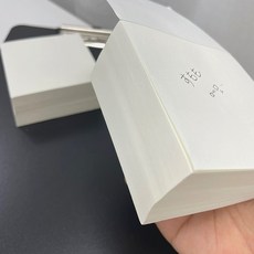 대용량 떡메모지 400매 화이트 ksw+540eT