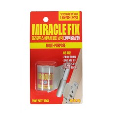 미라클픽스 접착 보수제 바이탈 올퍼티 에폭시 강력 순간적착제 금속보수제, 1개