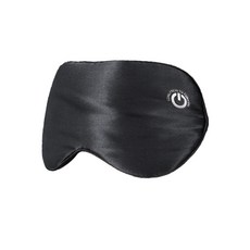 【RAY FAIR 美好生活】無線真絲石墨烯熱敷眼罩, 黑色, 真絲蒸氣眼罩