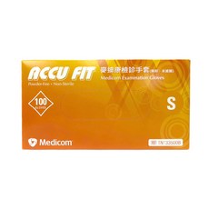 Medicom 丁腈手套 無粉 非無菌, 100盒