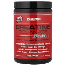 머슬메즈 MuscleMeds 크레아틴 일수화물 데카네이트 무맛 300g 1개