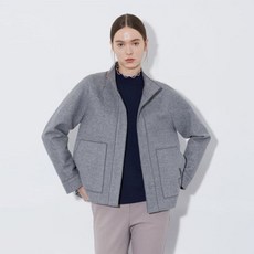 올리비아로렌 MG01 자수 포인트 밴드 카라 자켓 VVCCL4S1371