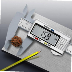 공구 디지털 쿨샵 버니어 ABS 캘리퍼스 두께측정기, 실버