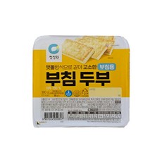 청정원 고소한 부침두부, 12개, 300g