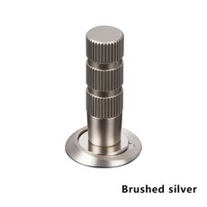새로운 숨겨진 흡입 천공 방지 충돌 강력한 자기 가정용 도어 스톱 욕실 무소음 터치 2023, 01 silver, 01 빠른