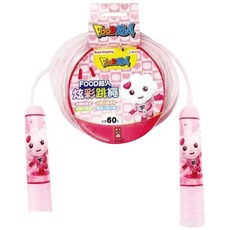 FOOD超人 炫彩跳繩, 粉色
