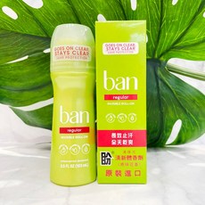 Ban 盼 止汗除臭體香膏 無香 2.6oz, 1個, 體香劑103ML-花香紅-2027/09