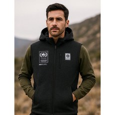 마운티아 남성 써멀 플리스 조끼 미디엄차콜 1MQVSW2001