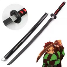 귀멸의칼날칼 귀멸의칼날일륜도 귀칼 모형 코스튬 코스프레 소품 탄지로 1m, 104cm, 6 kamado tanjiro-B