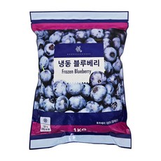 칠레산 냉동 블루베리 2kg(1kg X 2팩 ) 부길, 2개