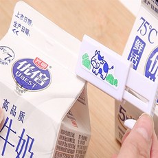 일상발견 우유팩클립 두유팩클립 밀폐클립 쥬스팩마개