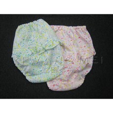 一王美 荷葉碎花女童包褲 嬰幼兒包屁褲 幼稚園小童內褲 束褲腳學習褲 台灣製, 1個, 120