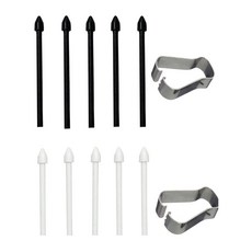 투에이비 갤럭시 탭 호환 S펜 교체용 펜촉 5pcs, (S펜 펜촉), 블랙(3)+화이트(2), 1세트