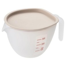 AKEBONO 曙產業 調理攪拌碗附蓋 灰色, 1個