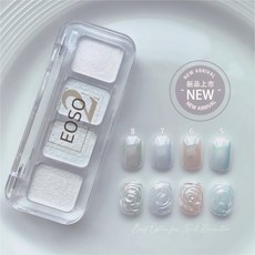EOSO 仙女月光粉 極光固態粉 美甲材料, 1個, EOSO 仙女月光粉2號-05~08