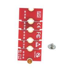 m.2 ssd 규격 연장 가이드 브라켓 2230 2242 2260 to 2280 변환 어댑터 pc 조립 부품, 1세트, T-M2-3080RD