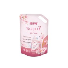 清淨海 櫻花7 洗衣精補充包 1500g - 低敏溫和中性花香洗衣露 貼身衣物/嬰幼兒/手洗適用, 1個
